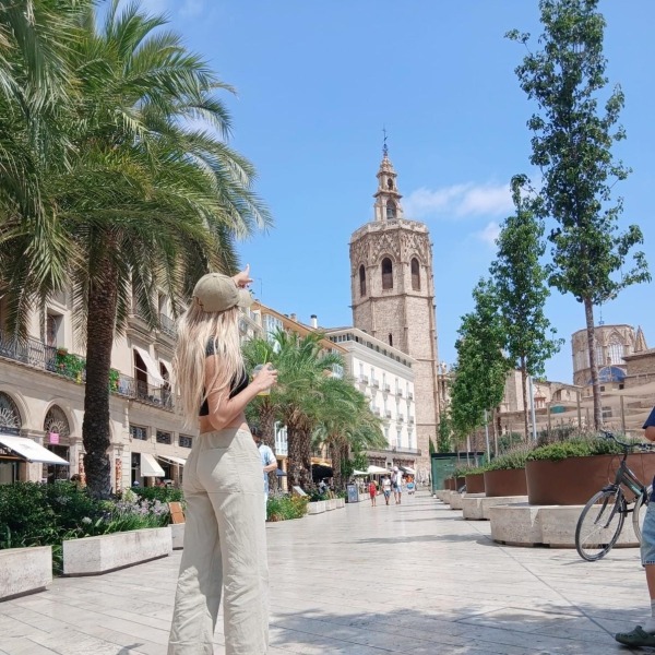 Pasajera de Mia Travelling en Valencia